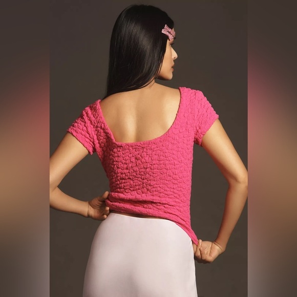 NWT Size XL (P2P 23.5 -25") - Maeve Socialite Popcorn Tee - Picture 5 of 16